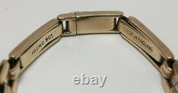 Vtg 1937 Rolex Cal 59 Solid 9ct Gold 15 Jewels Ladies Watch on 9k Bracelet 16g