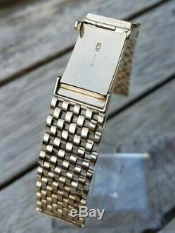 Watch strap/bracelet 9ct gold Birmingham assayed 1951 with an 18mm lug width
