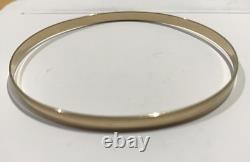 Women's 9ct Solid Yellow Gold Bracelet ladies plain Slave Bangle. 6.1grams