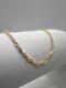 Women's 9ct Yellow Gold 2.4mm Singapore Style 7.5 Inch Ladies Bracelet Boxed