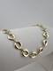 Women's 9ct Yellow Gold 8mm Round Links 7.5 Inch Ladies Bracelet Boxed Uk Sale